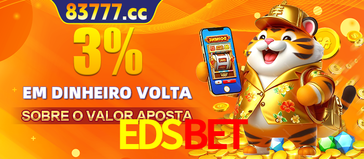 Promoção para baixar e instalar o aplicativo do cassino EDSBET. O banner oferece uma recompensa de R1aR1aR8, com a imagem de uma cobra sobre moedas de ouro.